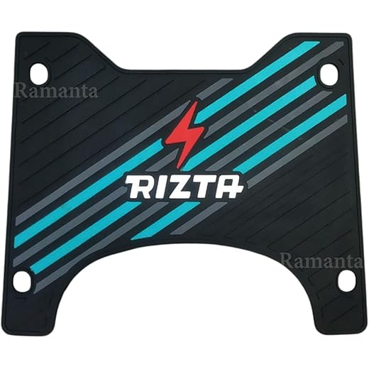Ramanta New Rizta Floor Mat Removeable & Washable Foot Mat Compatible with for Rizta Electric Scooter 3D Floor Mat Premium Comfort Durability | Anti-Slip | Waterproof | Protects Floor (New Aqua Color)