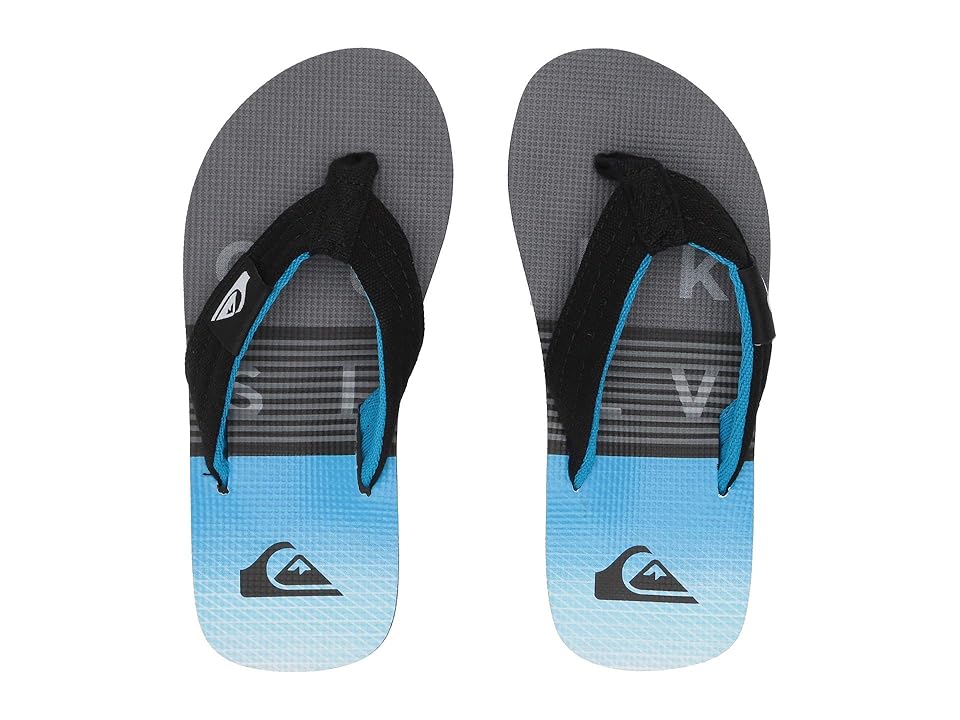 

Quiksilver Kids Molokai Layback (Toddler/Little Kid/Big Kid) (Black/Grey/Blue) Boys Shoes