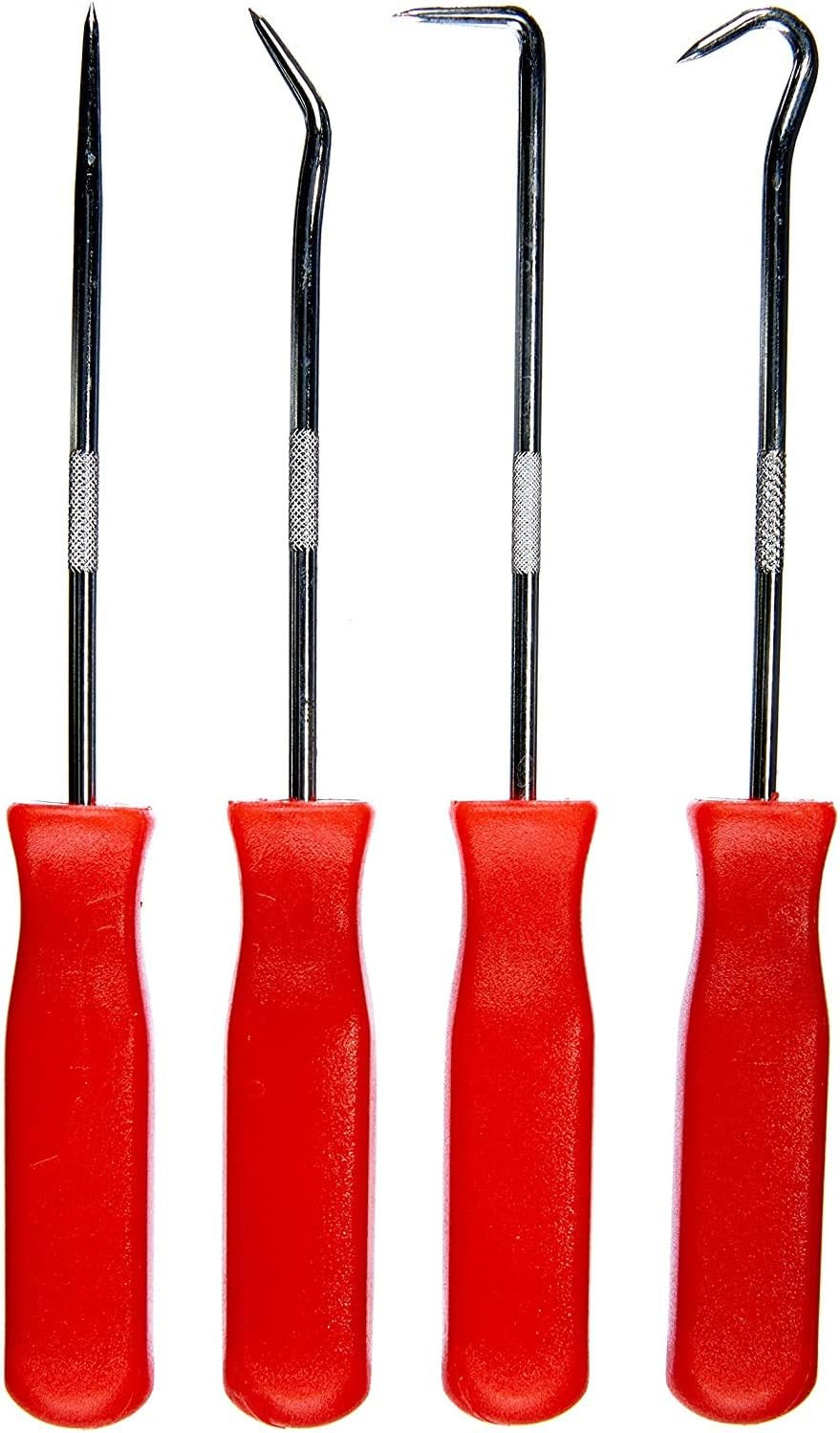 Amtech 3 X 4pc Mini Hook & Pick Set, Transparent