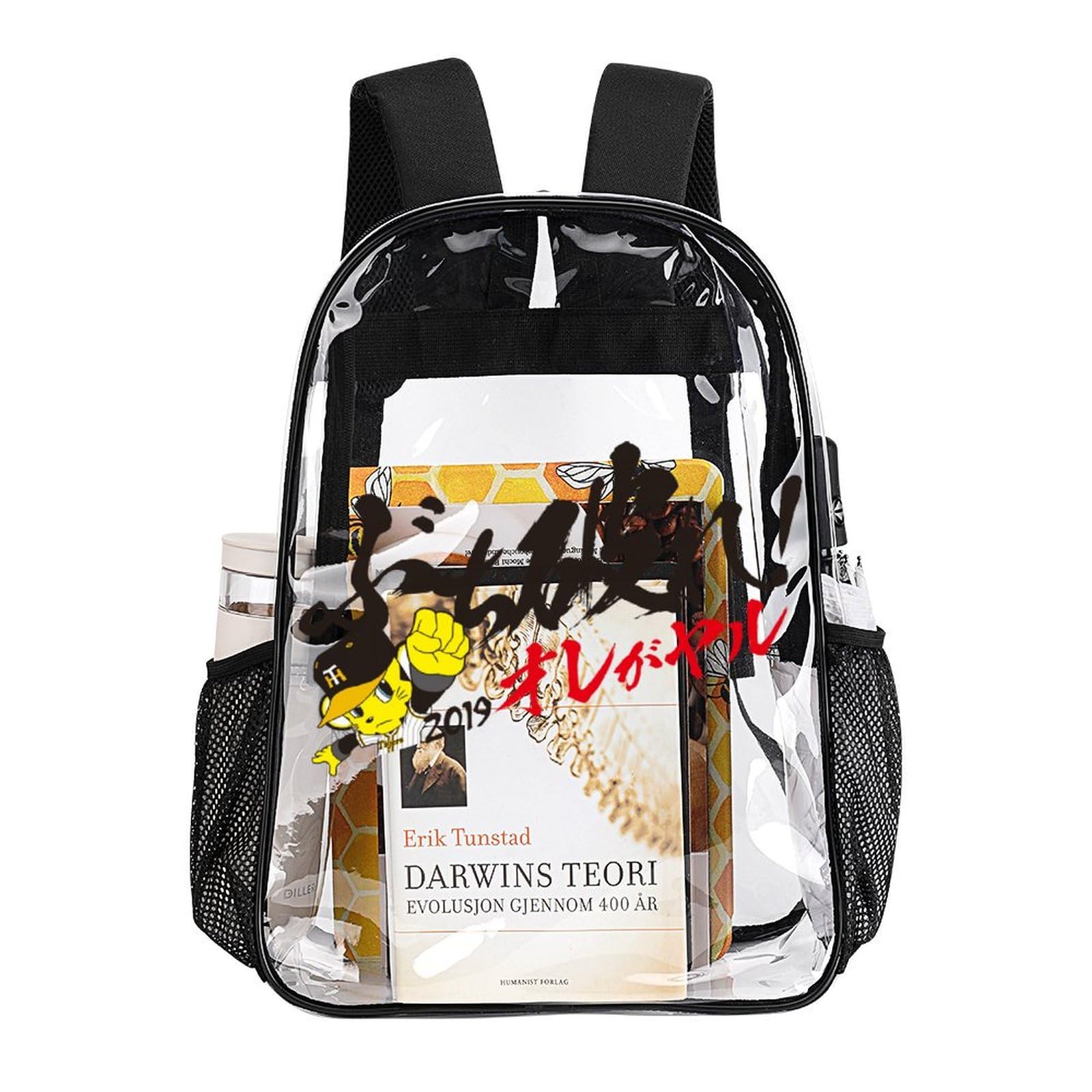 阪神タイガース バックパック 透明ポケット付き 阪神タイガース バックパック 透明ポケット付き 2025阪神