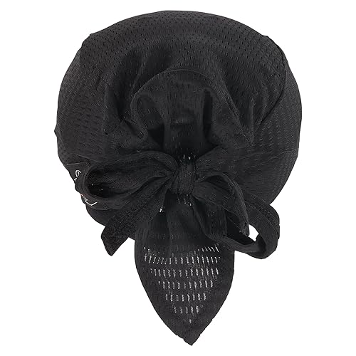 Miniatura 8 de Ergodyne Skullerz 8948 Mesh Do Rag Bandana y Bump Cap Inserto con Flexión Mejorada, Negro