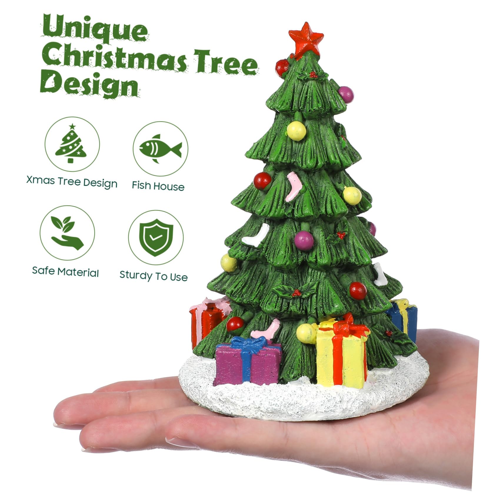 GANAZONO Decoración De Acuario De Resina Diseño De Árbol Seco Accesorio Estético para Peceras Pequeñas Adorno Creativo para Acuarios y Escritorios