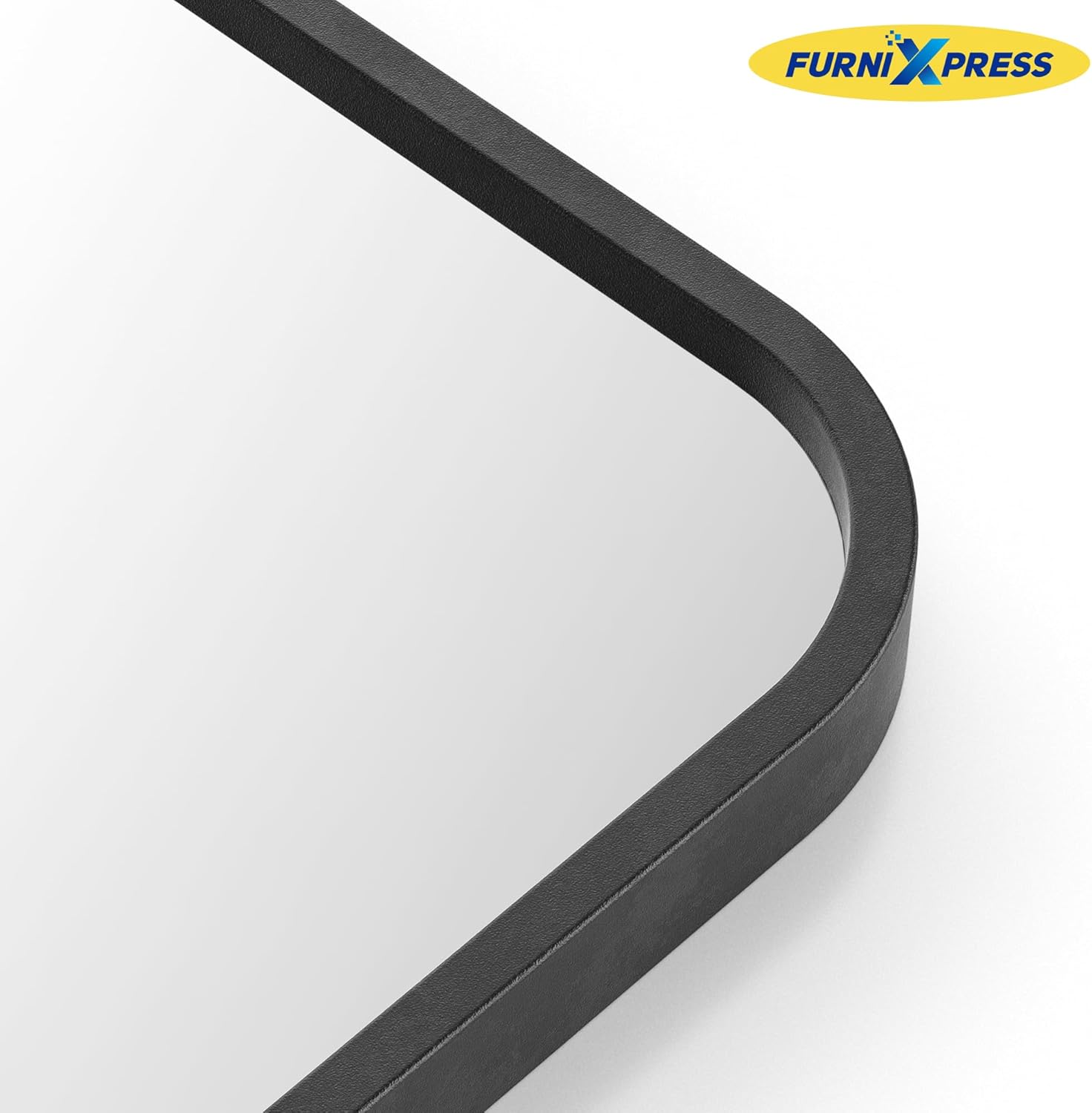 Bathroom Mirrors for Over Sink, 2-Pack 24"x36" Matte Black Frame Rectangular Vanity Mirror,Wall Mounted with Upgraded Moisture-Resistant Performance for Humid Bathrooms, Modern Soft-Edge Design