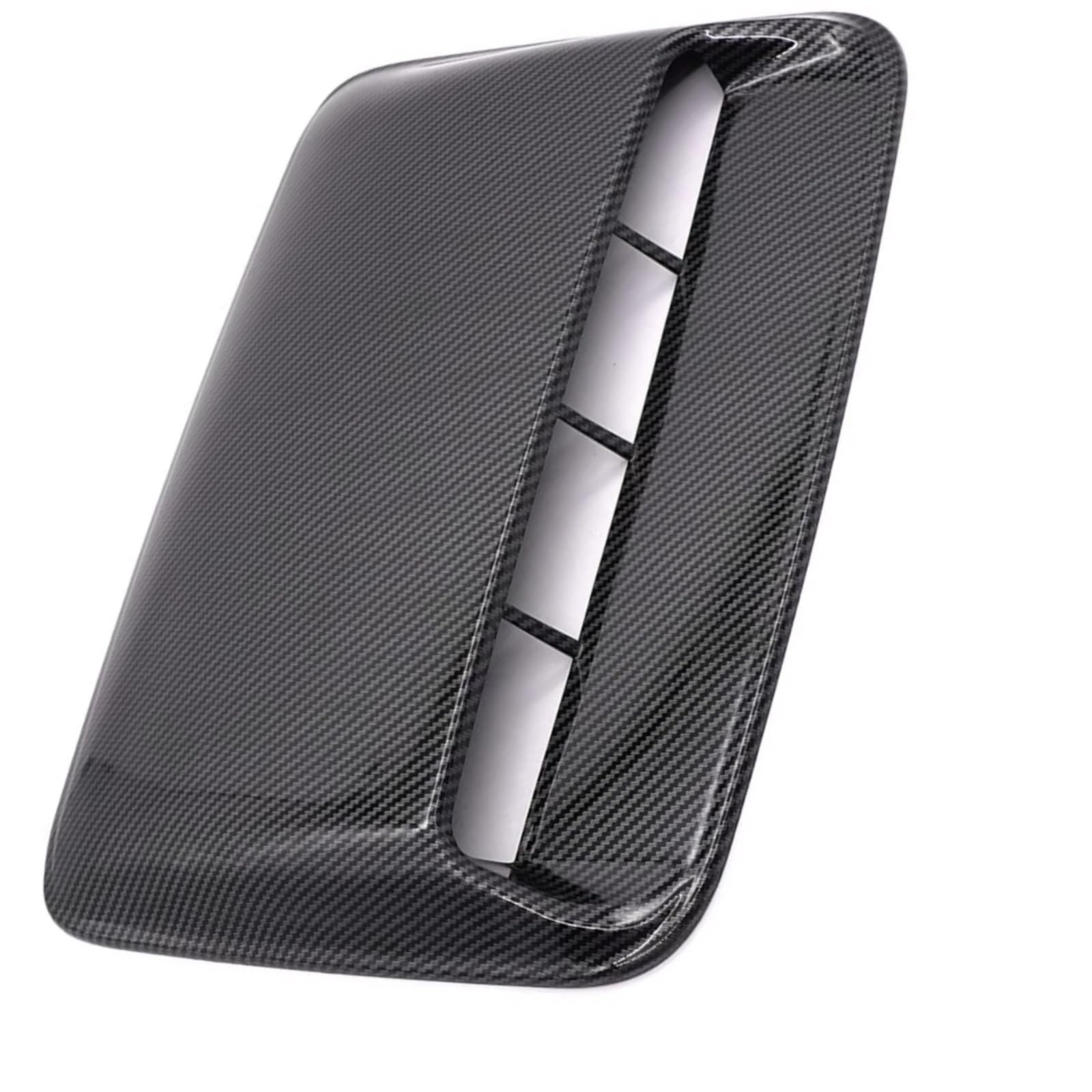 Prese D'aria Cofano Sfiato Del Cofano Motore Decorativo Per Auto Tuning Adesivo Per Coperchio Di Aspirazione Del Flusso D'aria Scoop Grille Intet Trim(Black 2)