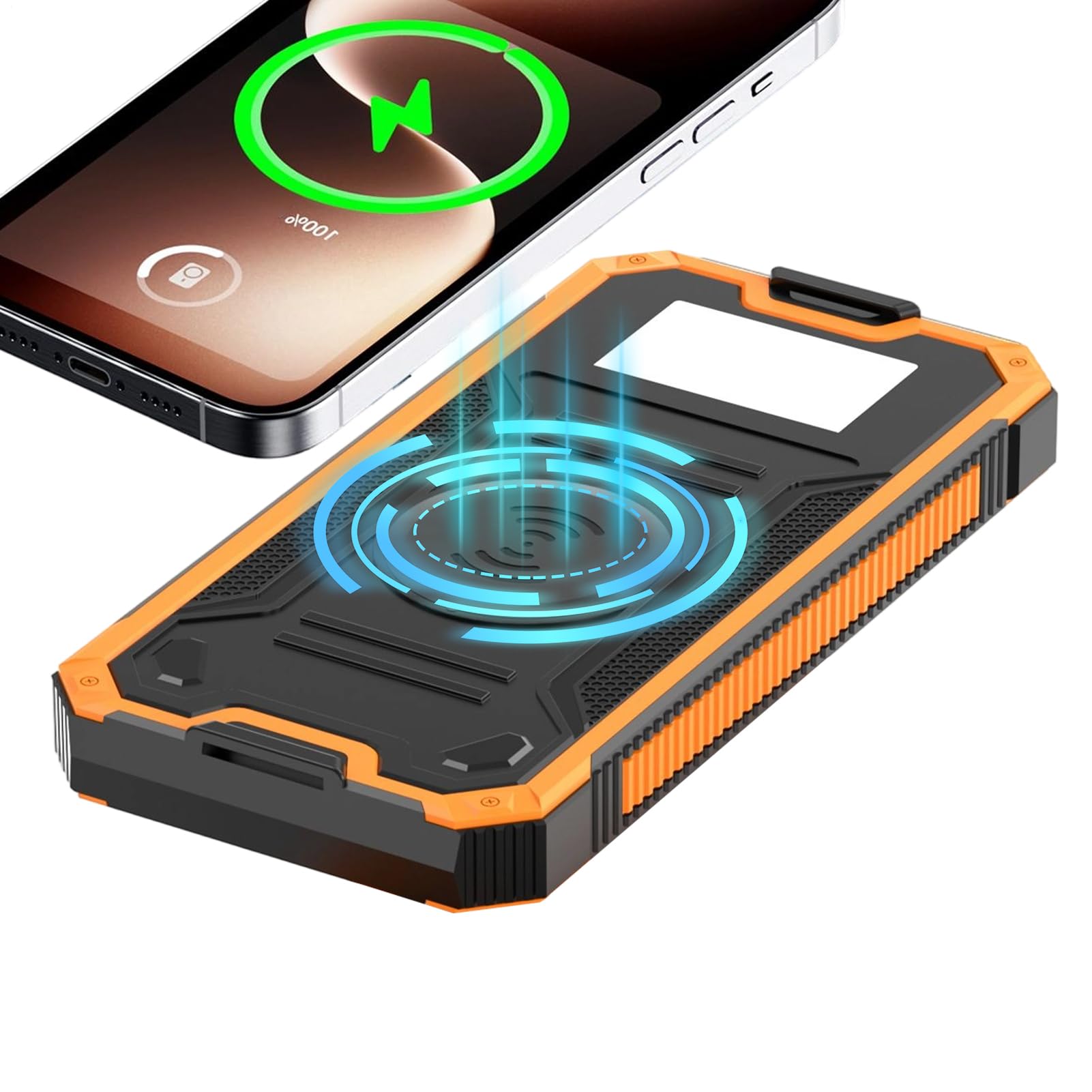 Chargeur Solaire Pack Batterie 10000mAh Étanche Survie