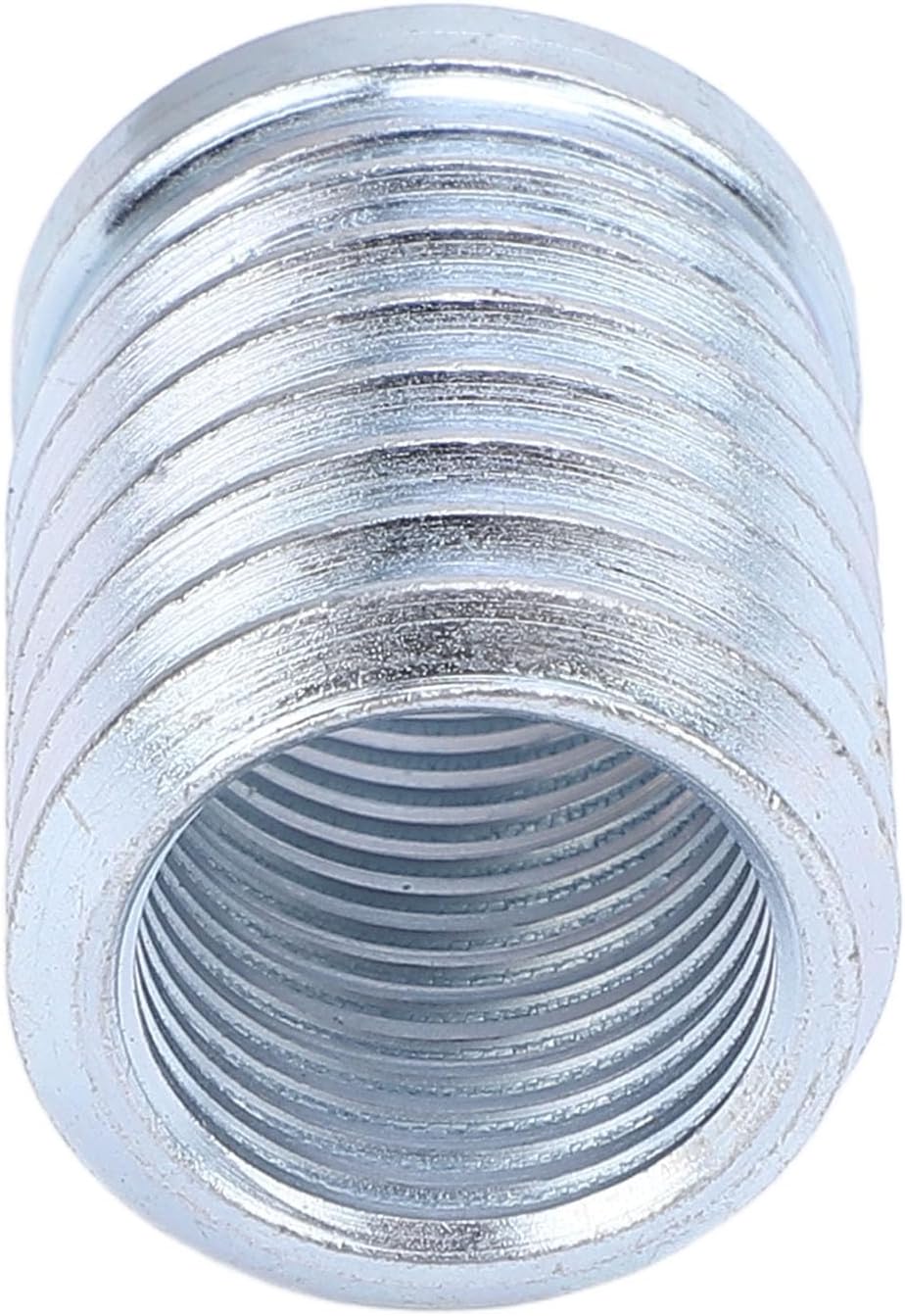 Thread Repair Insert, Carbon Steel Spark Plug Port Insert with 3 4 10inch External 14mm x 1 25 Internal Thread for Cylinder Head 4 6 5 4 2 Valve Engine