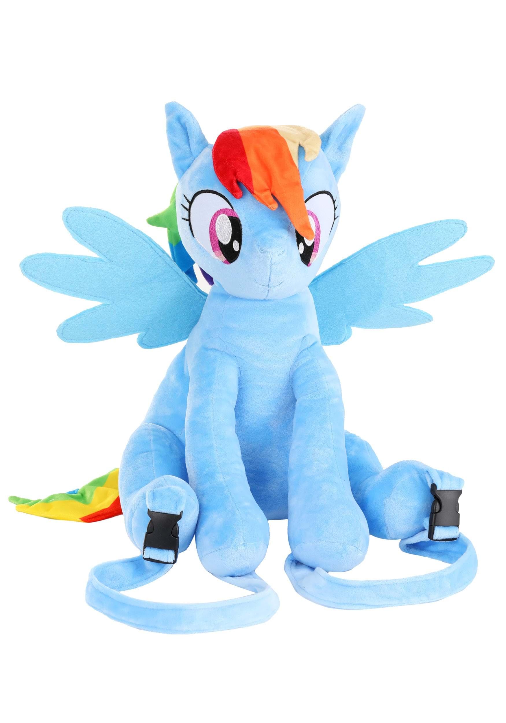 Fun Costumesmy Little Pony Rainbow Dash Plush Backpack My Little