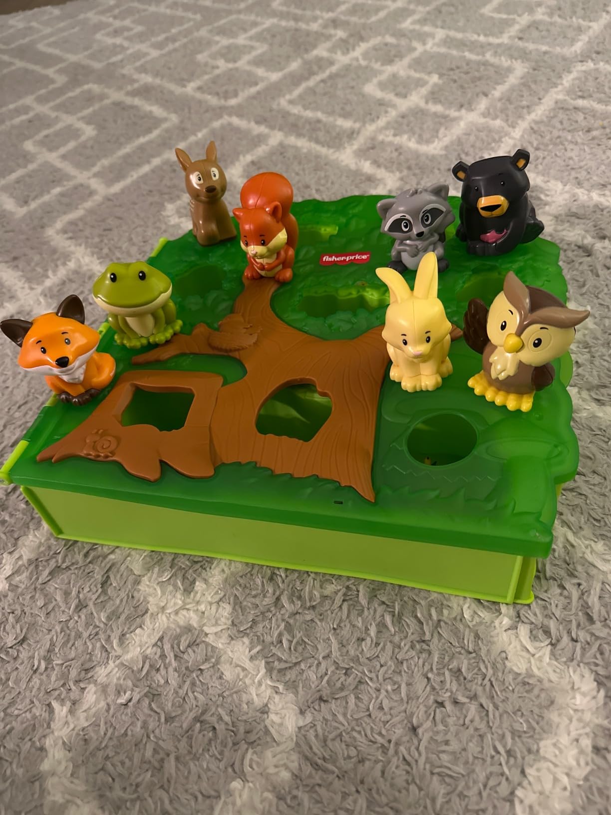 Woodland animal toy figures similar to Fisher-Price Forest Friends