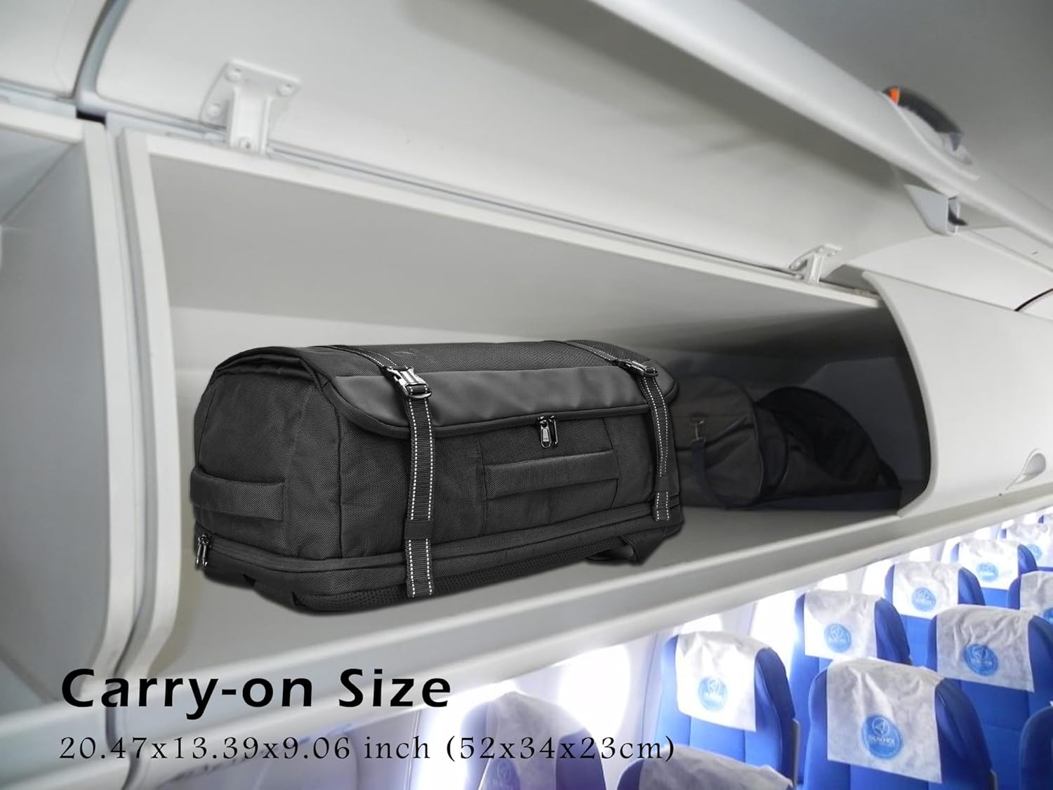 Travel Backpack 40L, TSA Friendly Airline Flight Approved Carry On Laptop Backpacks Lightweight Business Knapsack,Large Capacity Rucksack,Weekender Bag Daypack,Fits 17.3 Inch Laptop - Image 6