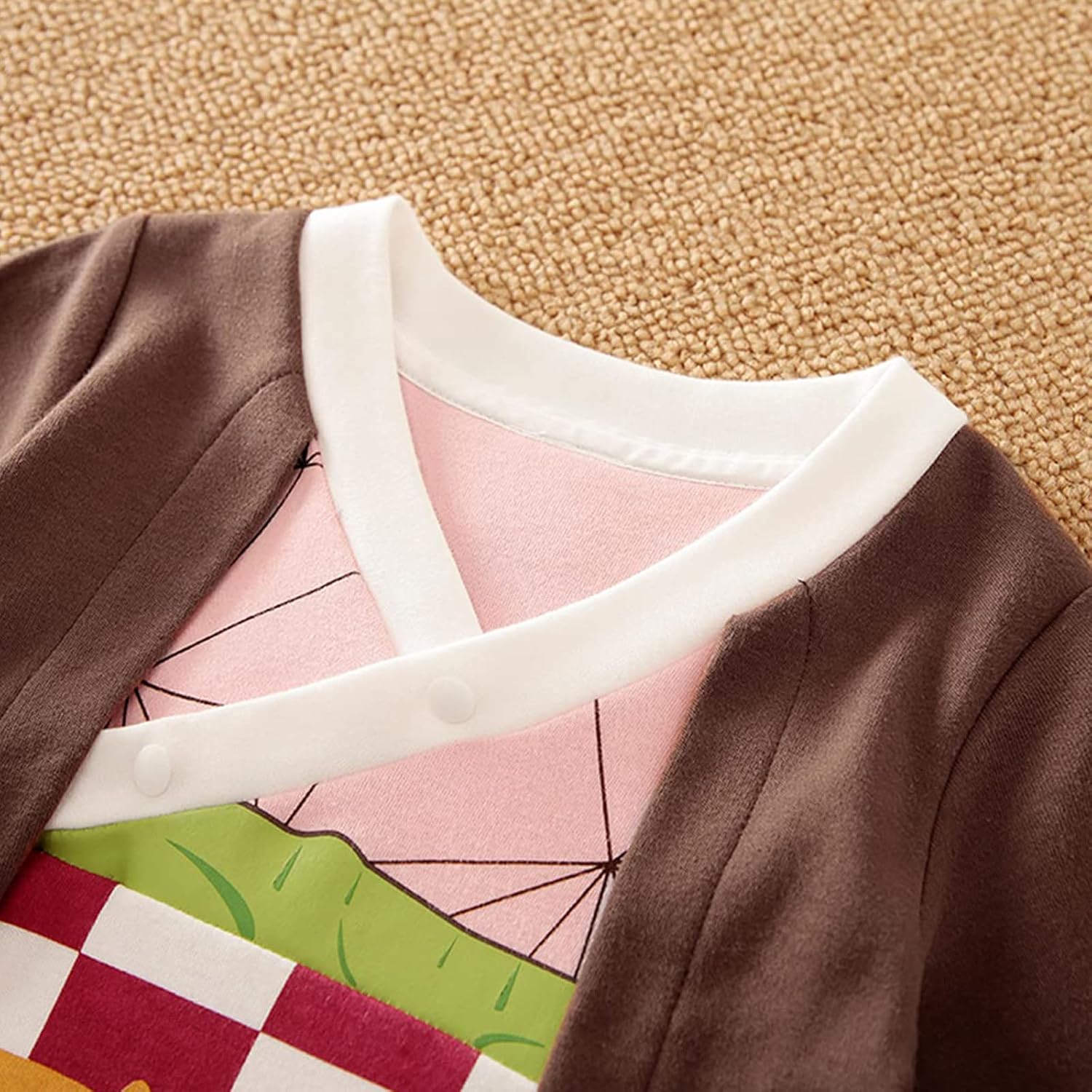 Cute Baby Boy Girl Romper Newborn Anime Onesie Toddler Halloween Cosplay Jumpsuit Outfit clothes - Image 5