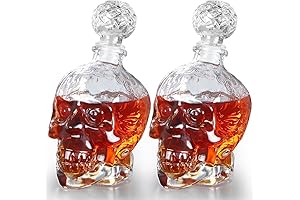Personalized Expressions Divine Skull Decanter System With Airtight Stopper ( 25oz, Includes...