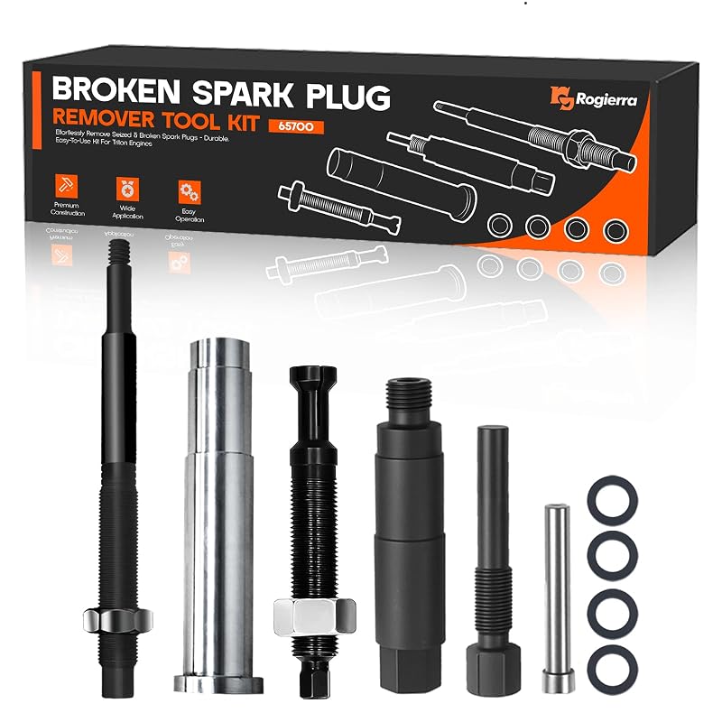 Kit Extrator para Remoção de Vela de Ignição Quebrada Rogierra 65600 para Ford Triton 3 Válvulas 5.4L 3V, CBJT-01