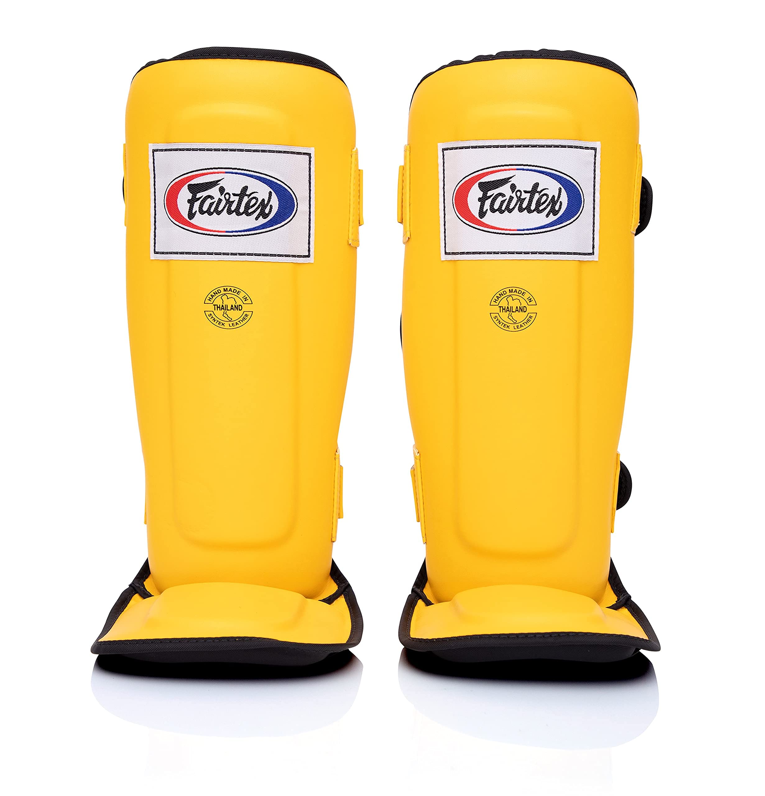 Fairtex SP3 Muay Thai Shin Guards for Men, Women, Kids | MMA Training, Kickboxing | Premium, Lightweight & Durable |Avoid shin splints During Training, Sparring