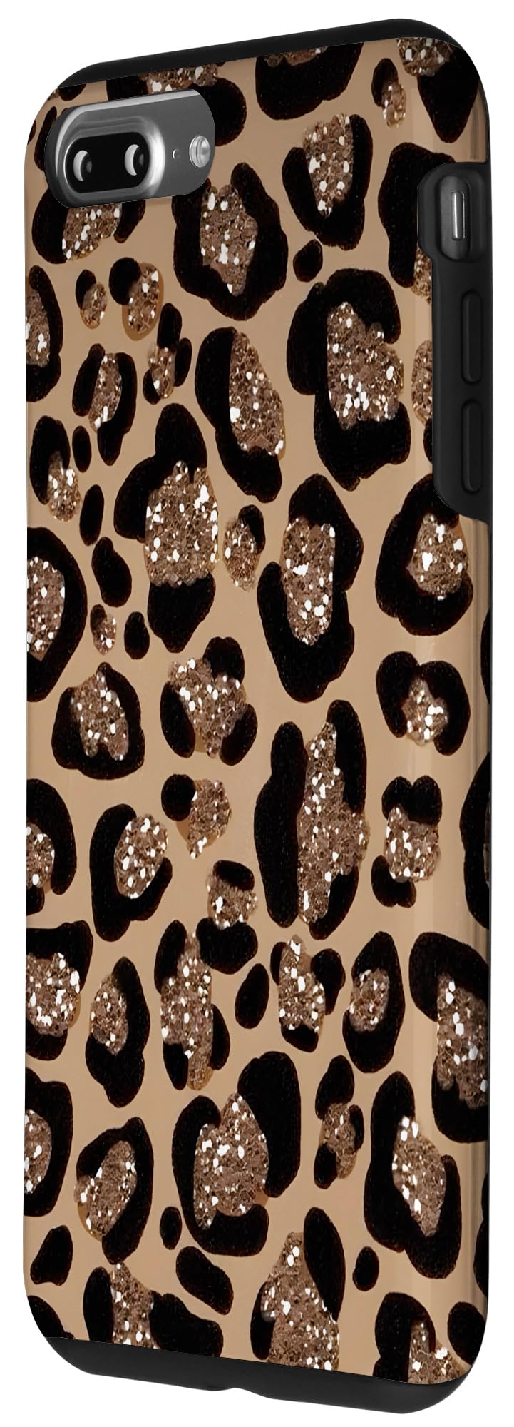 Cute Cool Design Animal Sparkly Leopard Print Pattern Girls Case for iPhone 7 Plus/8 Plus - Image 2