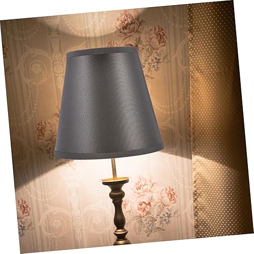 Miniatura 4 de Tela de la lámpara 1 unid Clip Bombilla Pantalla Lámpara Pantalla Tela Lámpara Lámpara Accesorio de Luz Lámpara de techo de polvo Pantalla de