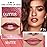 Kaely 2-in-1 Mauve Metallic Lipstick and Lip Liner Makeup, Shimmer Liquid Metallic Lipsticks for Women, Glitter Lip Gloss Stain Long Lasting Waterproof Smudge Proof 24 Hour, Vegan & Cruelty-Free, 16