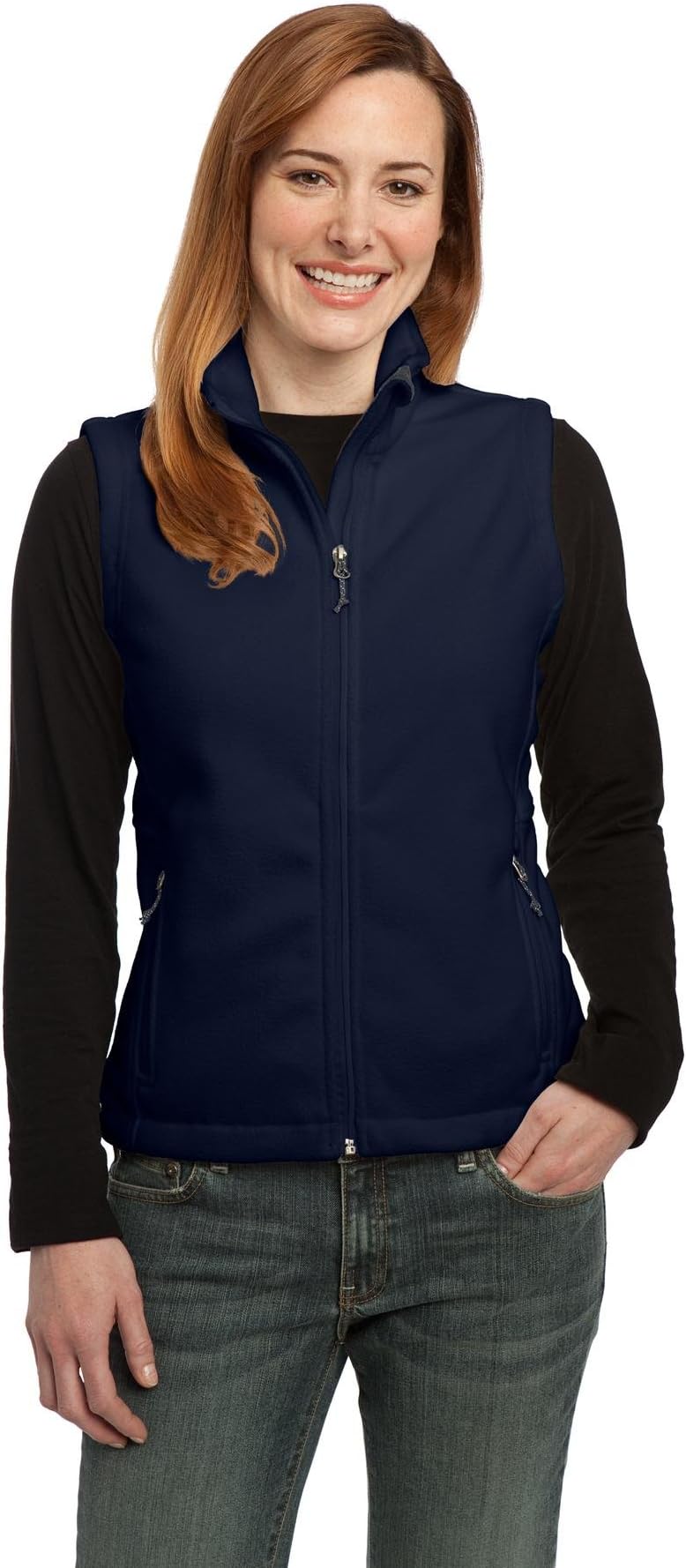 Women's Value Fleece Vest - True Navy L219 S