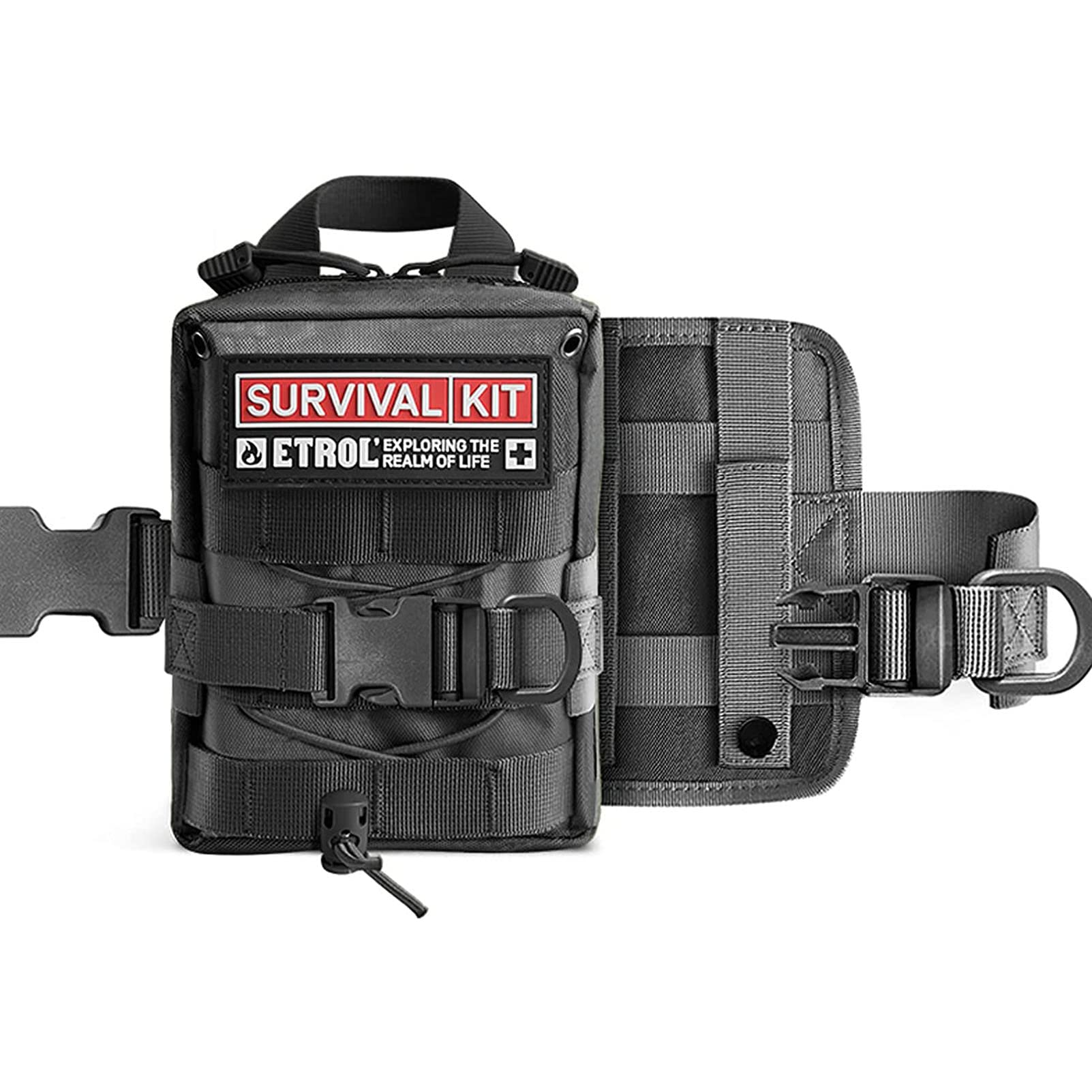 RSGK Piccolo Kit di Pronto Soccorso, Mini Kit da Trauma di Emergenza Compatto Impermeabile, per Emergenze a Casa, Ufficio, Viaggi, Escursionismo, Campeggio, All'aperto E sul Posto di Lavoro
