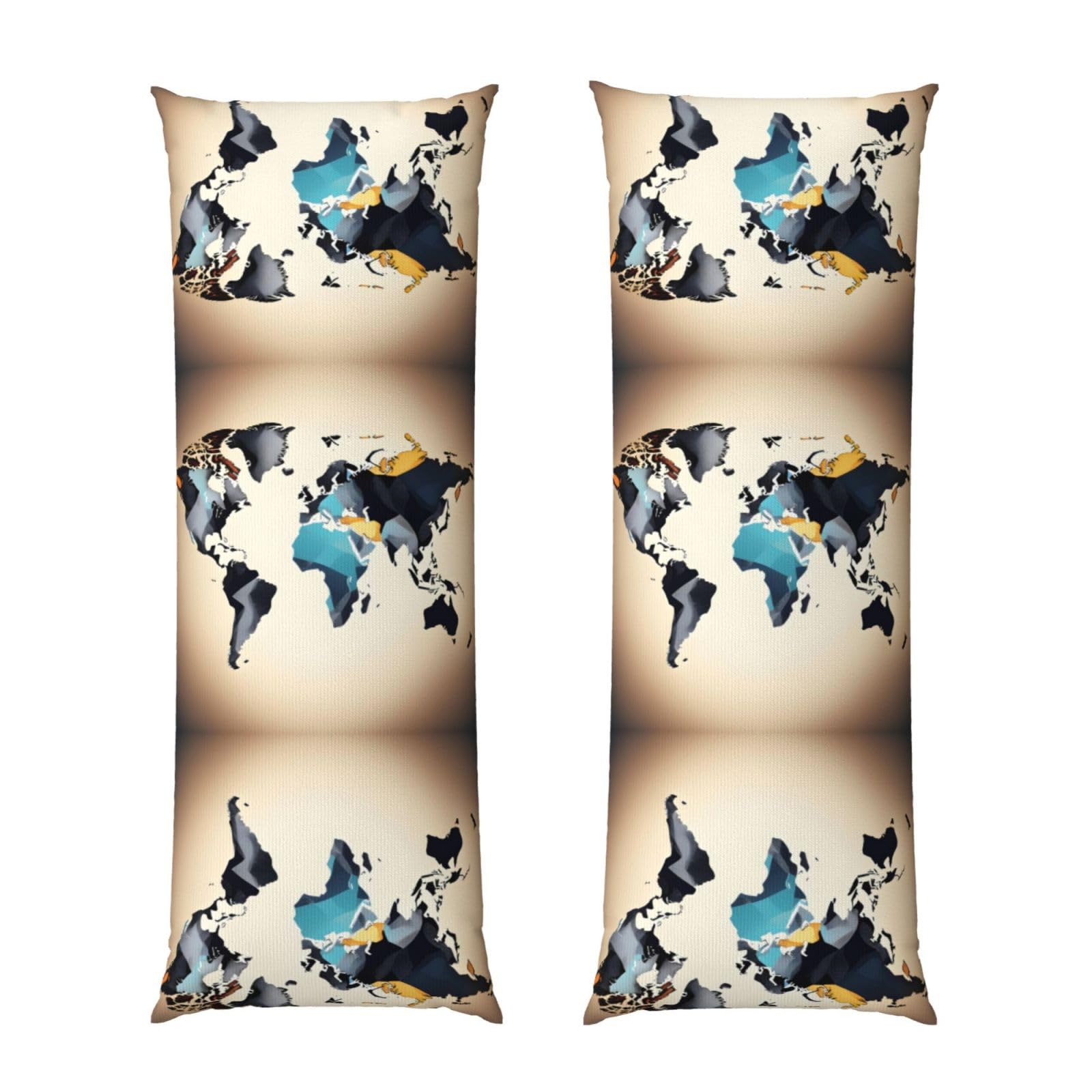 Housse de coussin doux grande taille pour soulagement dos