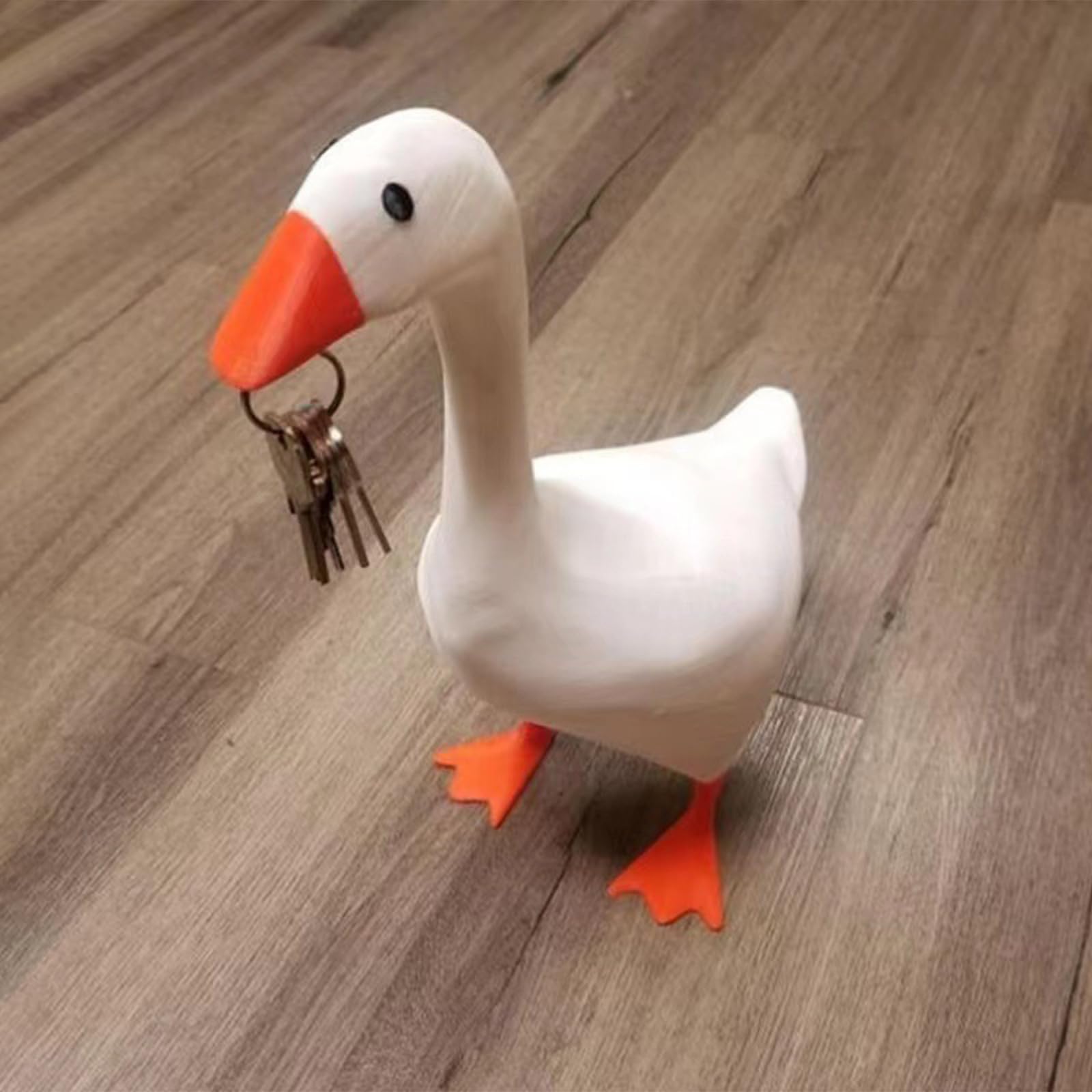 KridayKraft Portatovaglioli Metallo A Forma Di Cigno: Set Da 2 Pezzi, Finitura Oro Antico, Regalo Artigianale Indiano