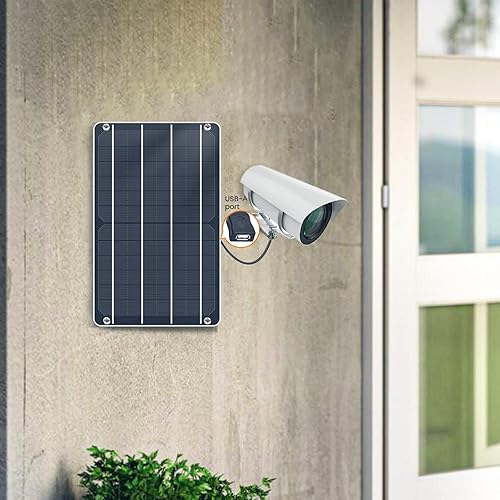 Miniatura 2 de FlexSolar Mini panel solar USB de 6 W, módulo monocristalino impermeable IP67 Kit de bricolaje con material PET para teléfono inteligente