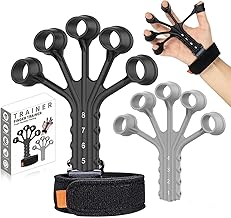 Hand Gripper Finger Exercise – Adjustable Hand Exercise Grip Strengthener Trainer for Forearm, Wrist, Wrist Workout & Finger Power | Hand Exercise Equipment for Men & Women