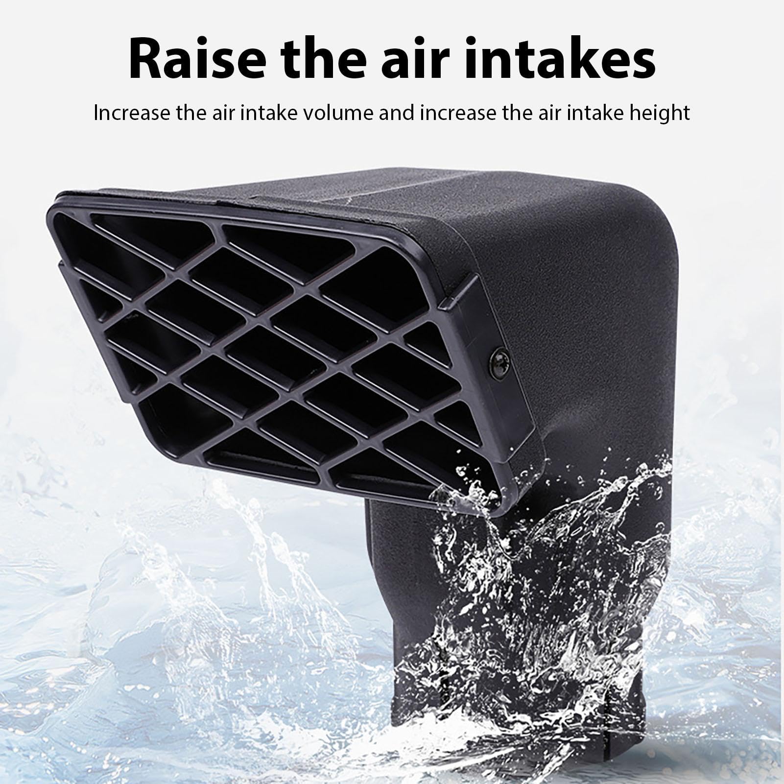 Tête De Plongée Avec Tuba Air Ram, Entrée De Collecteur De Poussière