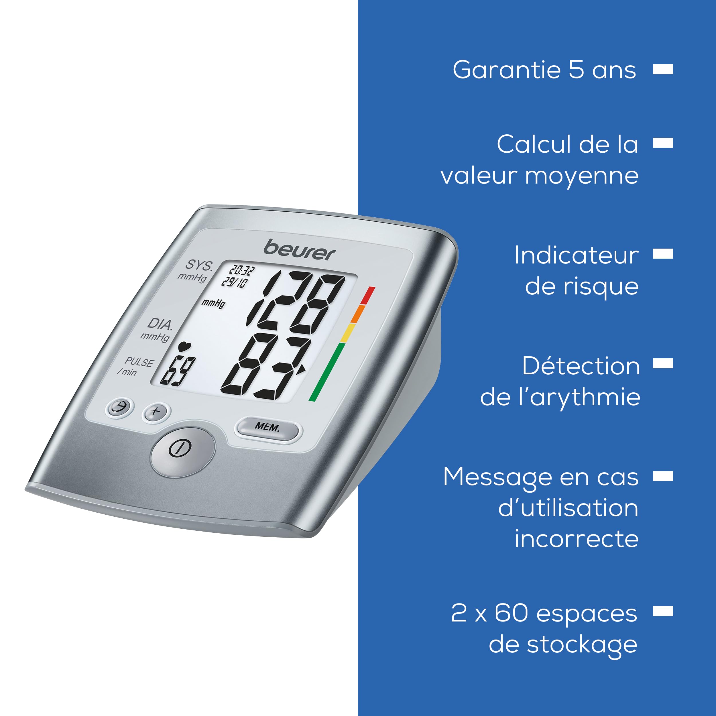 Beurer BM 35 Tensiomètre au bras