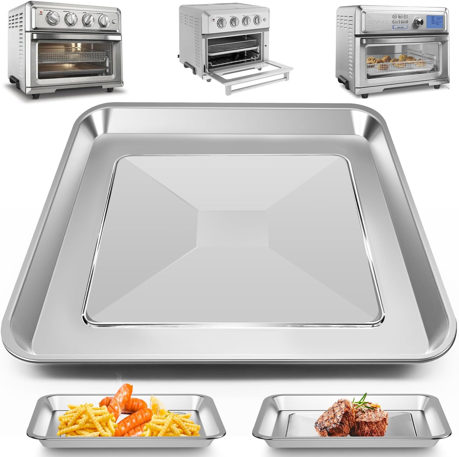 Air Fryer Basket Tray for Cuisinart TOA60 TOA65 TOA70 Toaster Air Fryer