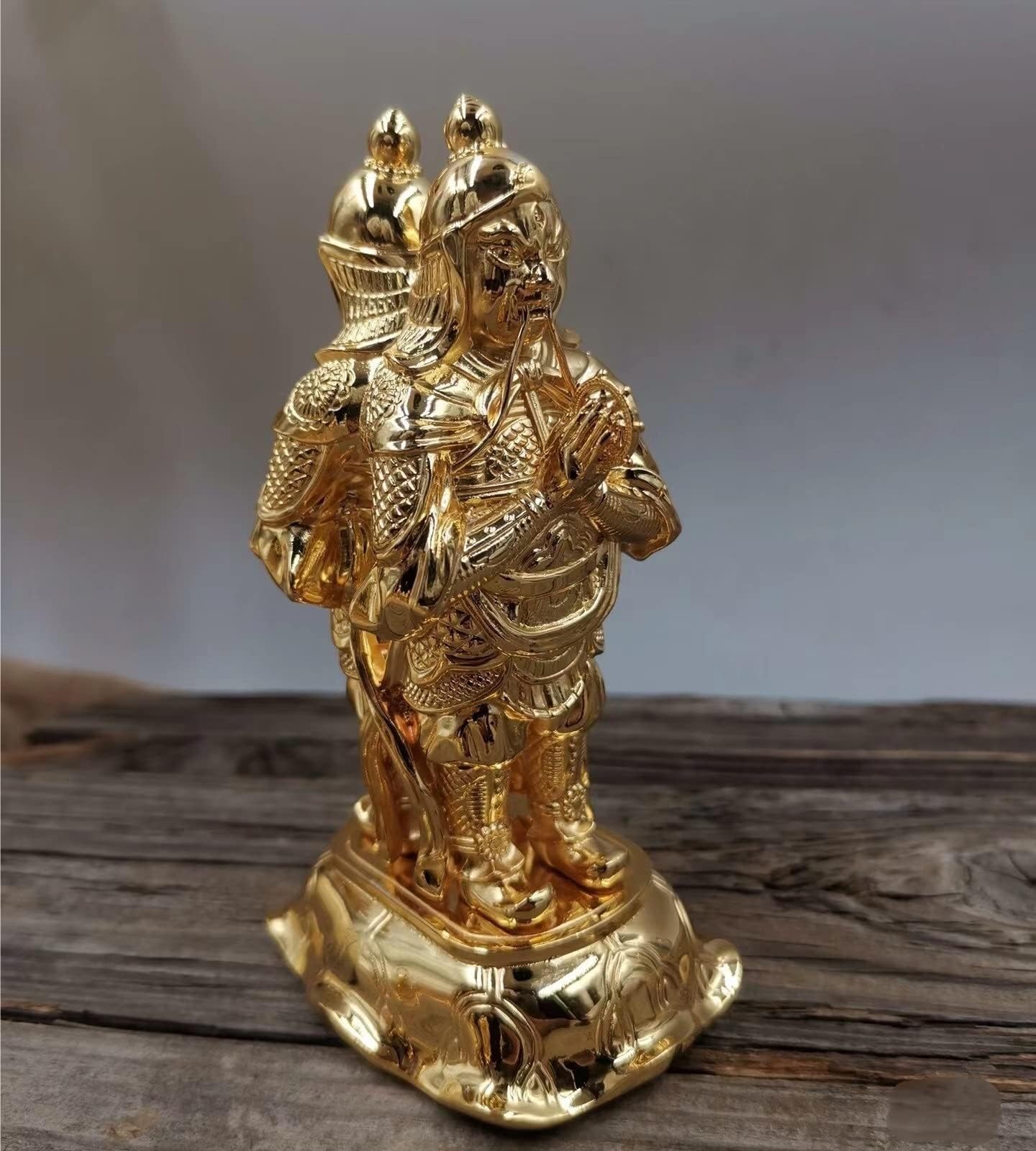 Amazon｜仏像 双身毘沙門天 高さ12cm【商売繁盛・無病息災・福徳・福運