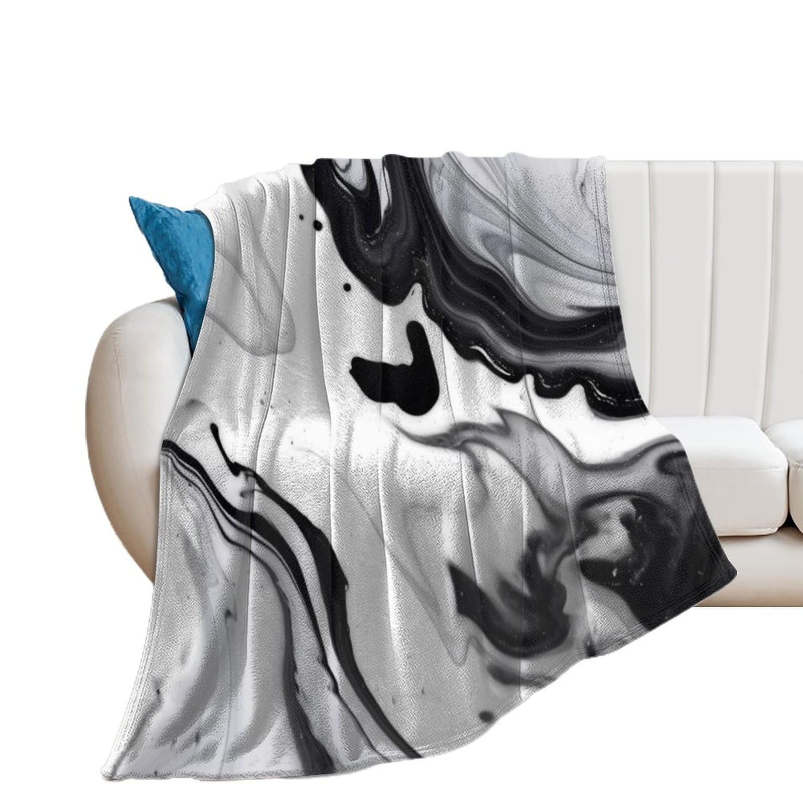 Couverture de lit en flanelle super douce finition premium