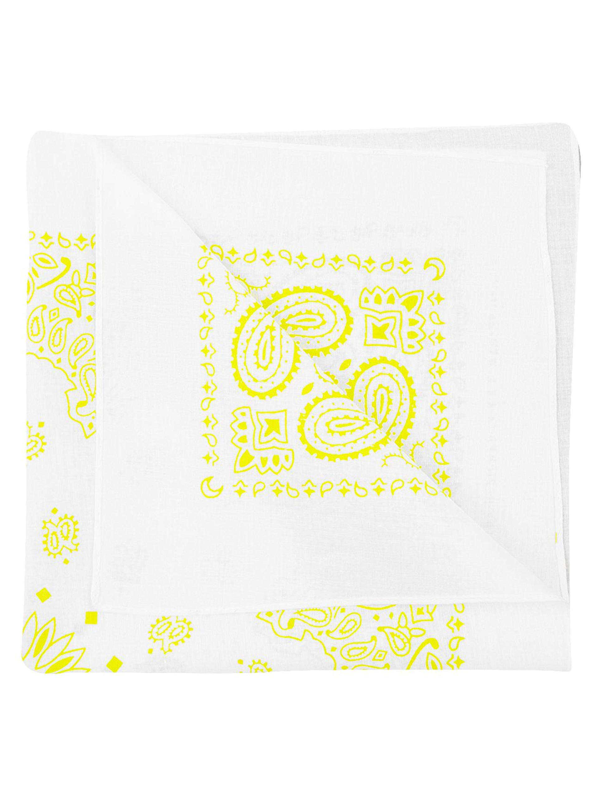 MasterDis Bandana Scarve White/Yellow