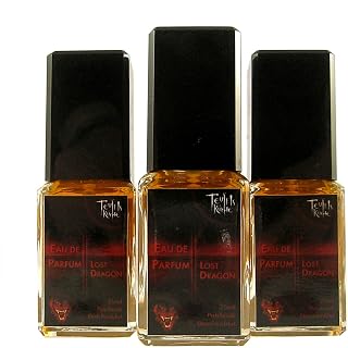 Juego de 3 colonia gótica de 25 ml de perfume Patchouly.