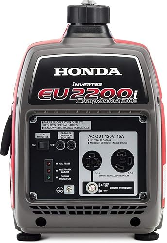 Miniatura 3 de Honda EU2200IC Generador inversor portátil súper silencioso de 2200 vatios