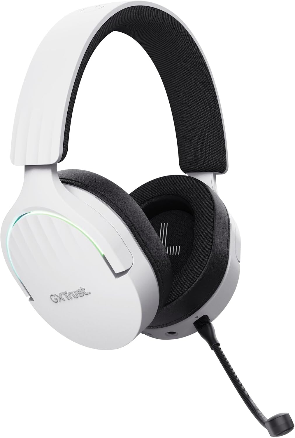 GXTrust 491W Fayzo Cascos Gaming Inalámbricos Bluetooth + 2.4 GHz, 7.1 Sonido Envolvente, Batería de 22 Horas, Auriculares Inalámbricos RGB Over-Ear PC PS5 PS4 Switch – Blanco 17