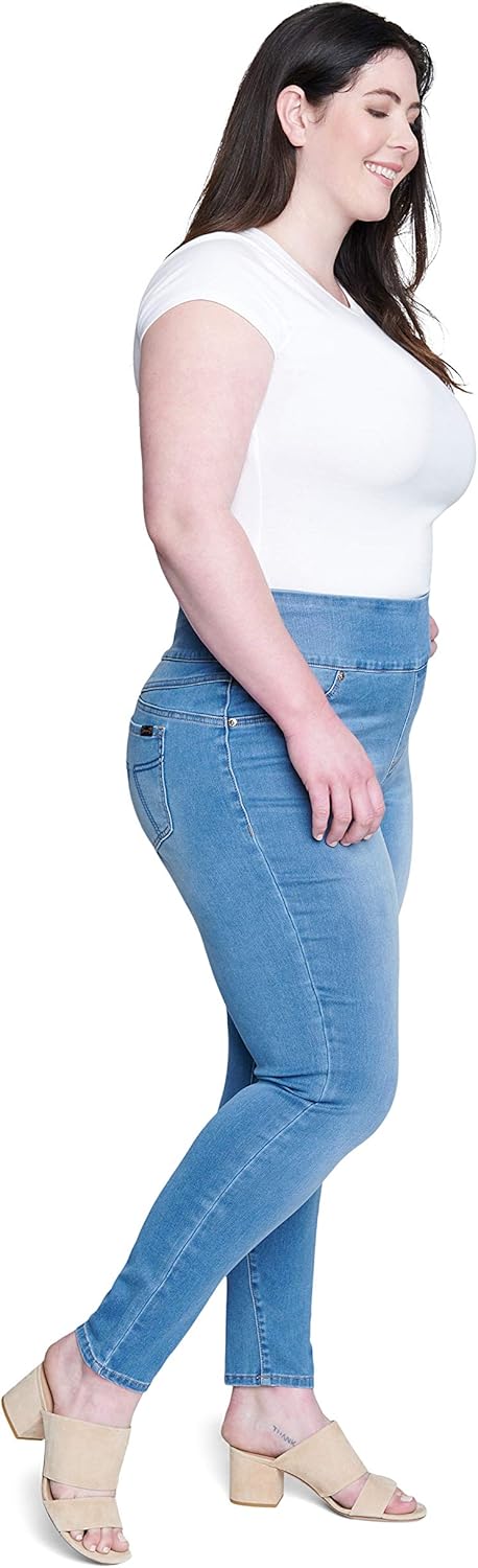 Seven7 Women's Tummy Yoner Pull on Skinny Jean