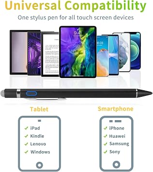 Stylus Pen for Lenovo Tab P11/P12 - Evach High-Precision Fine Tip Pencil