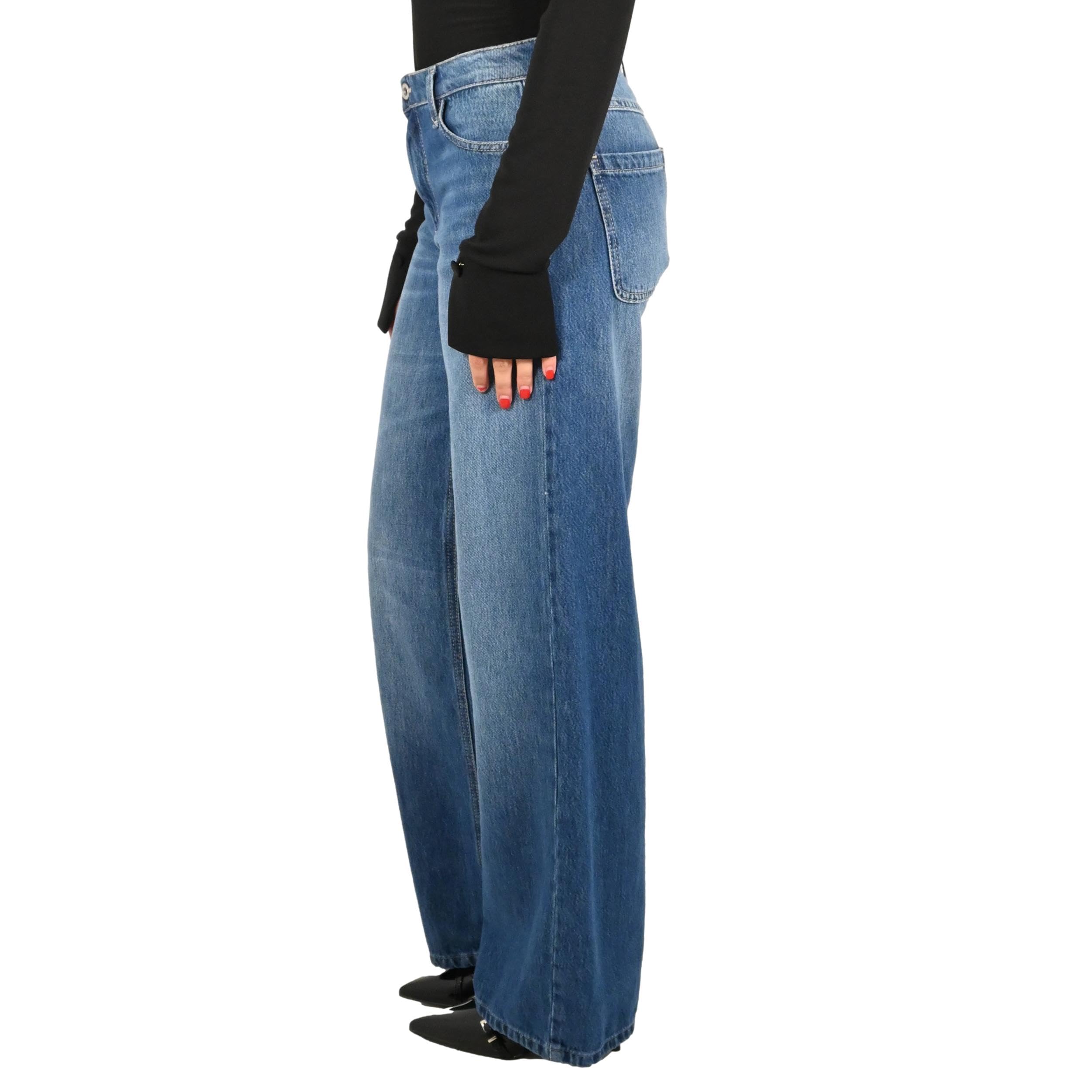 Please jeans donna denim medio P3PSCQZCDW