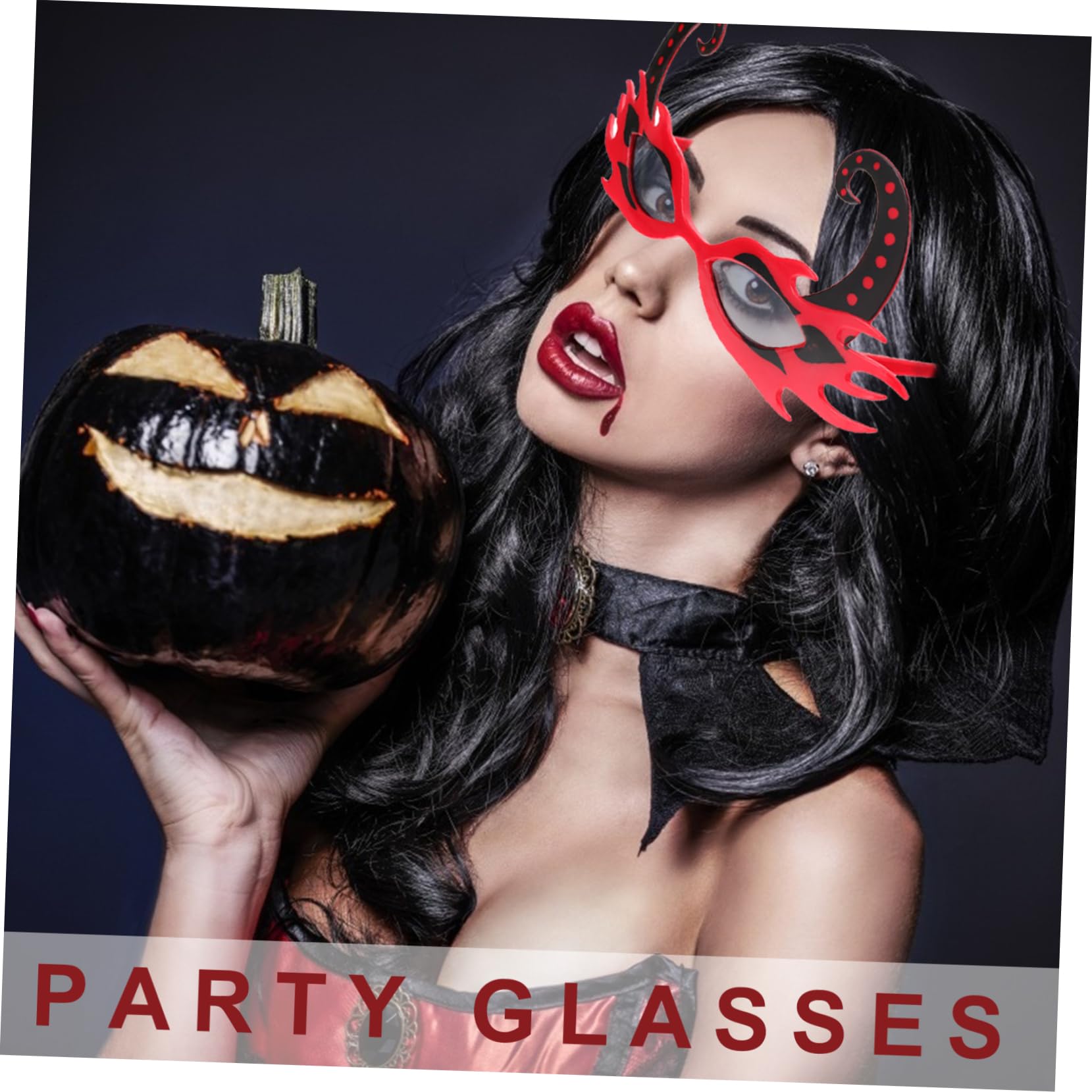 SOIMISS 12piezas Gafas De Fiesta Divertidas De Halloween Material Resistente Livianas y Cómodas Accesorios Para Eventos y Celebraciones Para Adultos