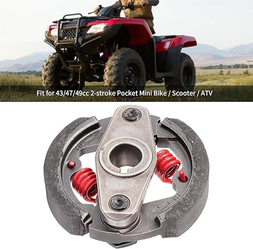 Miniatura 3 de Tgoon Embrague de bicicleta de bolsillo de 2 tiempos, mini embrague de aluminio para 2 tiempos 43cc 47cc 49cc Mini Moto ATV Quad 4 Wheeler Bike
