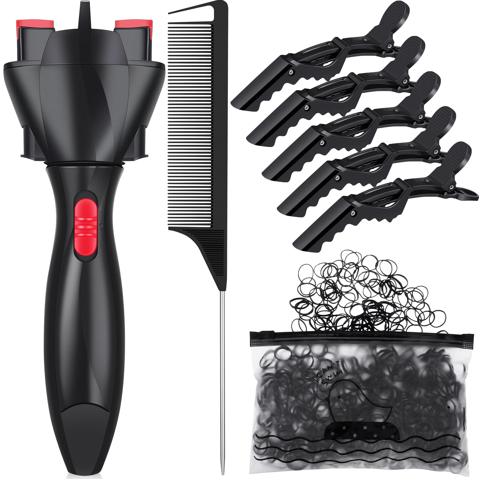 Amazon.com : Gisafai Automatic Hair Braider Set DIY Styling Hair ...