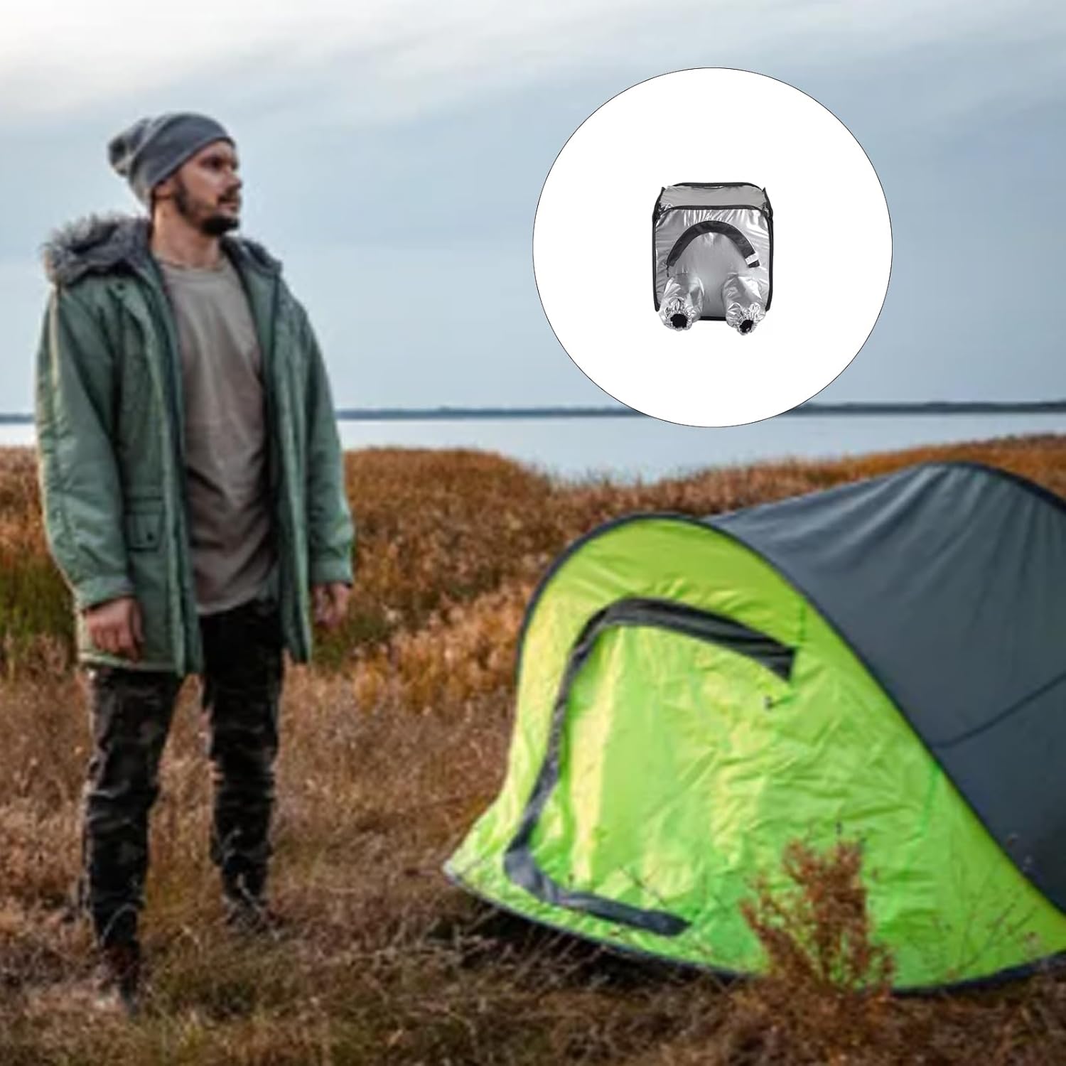 Professional Portable Lightproof Tent Bag for Film Processing and Darkroom Photography Accessories