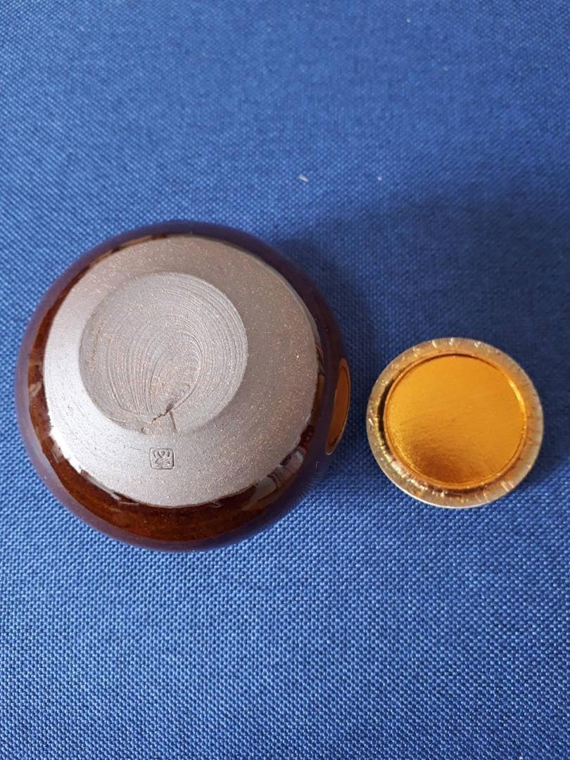 大海茶入 桐箱入 高取焼 比古窯 宝間道 西陣織 大海茶入 桐箱入 高取焼 比古窯 宝間道 西陣織 オンラインショップ -