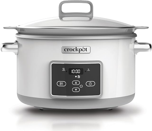 Crock-Pot Csc026X Wolnowar, Biały, 5 L