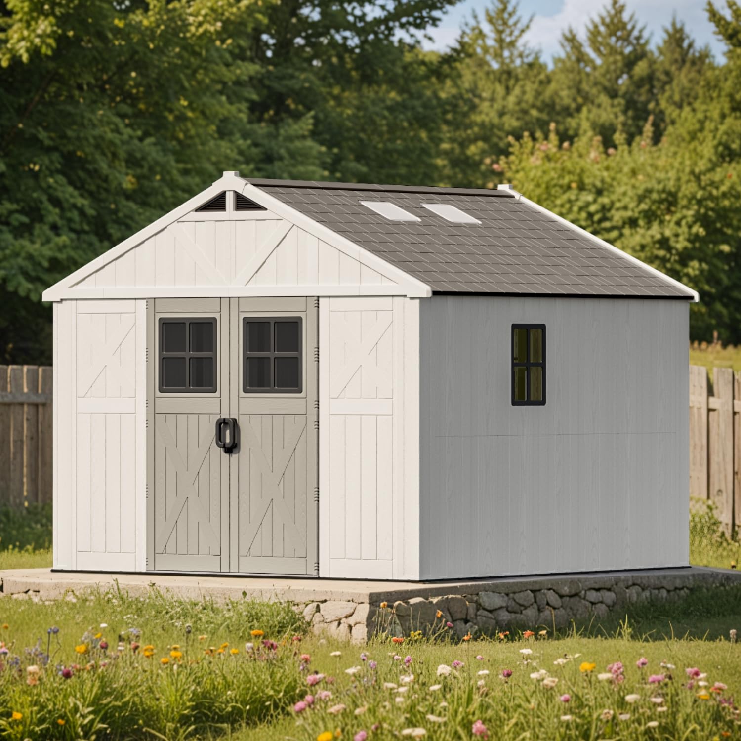 Patiowell 10x10 Resin Shed