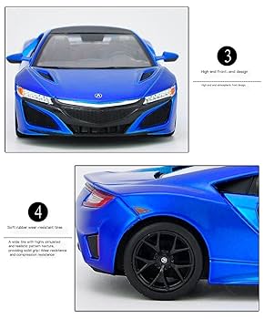 1/24 ホンダ NSX ミニカー HD Miniature | Red Honda NSX NA1 1/24 Diecast Metal Car