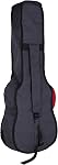 Crossrock Baritone Sac Ukulele avec 10mm Straps de sac à dos rembourré en gris foncé (CRSG107BUDG)