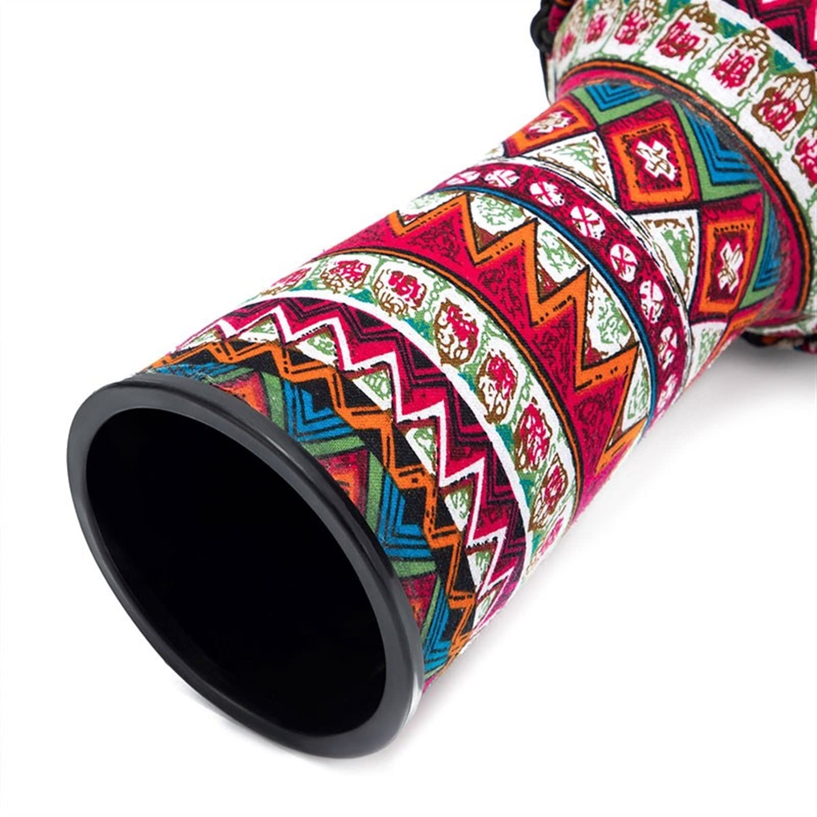 TSTS Djembé Djembe pour Débutants, Tambourin pour Enfants, Abdos Dessin Animé Tambourin De Tissu Coloré De 8 Pouces De 8 Pouces