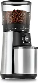 OXO Moedor De Café Cônico Brew Burr, Prateado