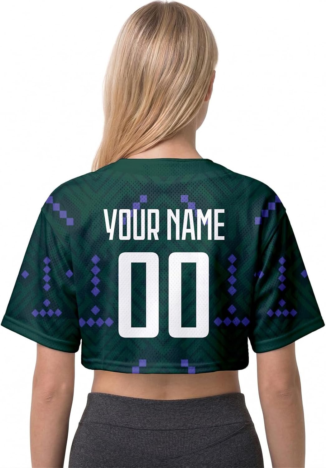 Custom Women‘s Football Jersey Top Soccer Game Gift Cheerleading Team Baseball Shirt School Match